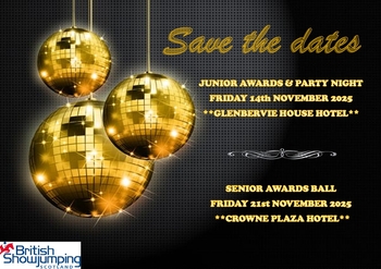 SCOTTISH JUNIOR & SENIOR AWARDS BALLS 2025 - SAVE THE DATE